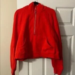 Red Women's Crew Neck Sweater